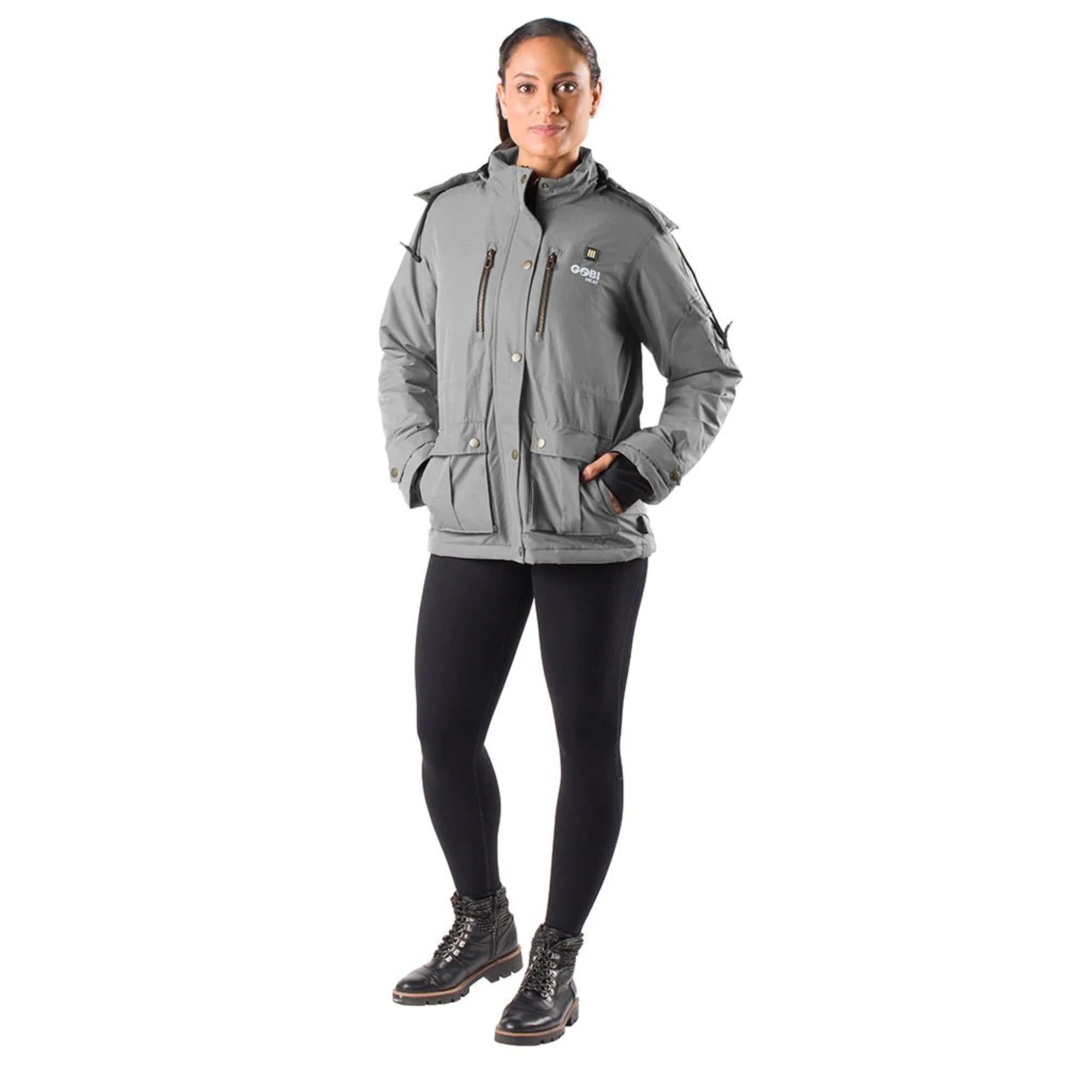 Arcadia Womens Heated Parka - Image 11